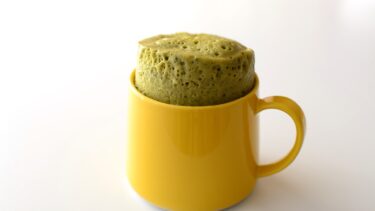 米粉のマグカップケーキ【抹茶風味】レンジで簡単