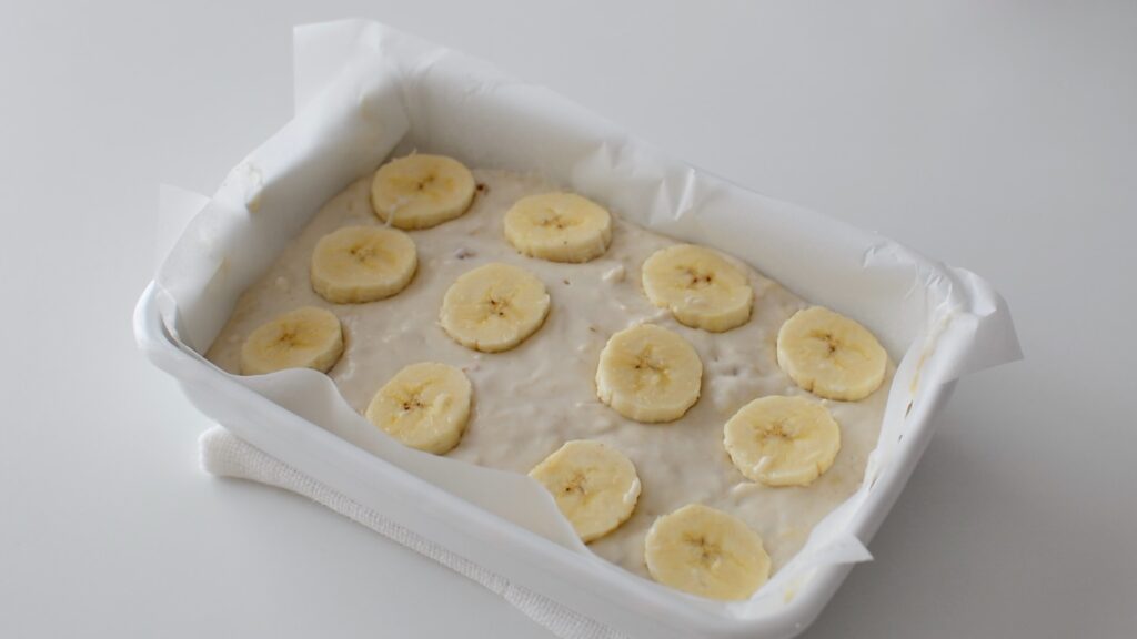 米粉のバナナケーキレシピ