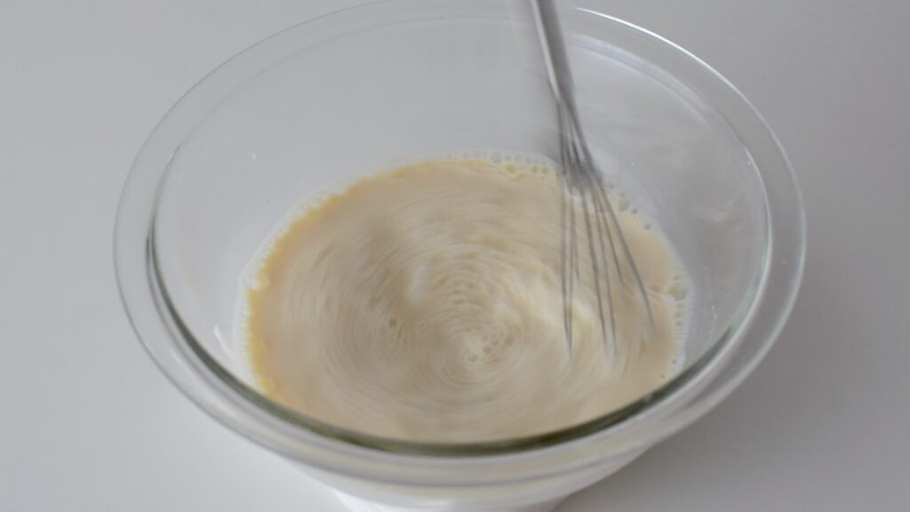 豆乳クリームレシピ