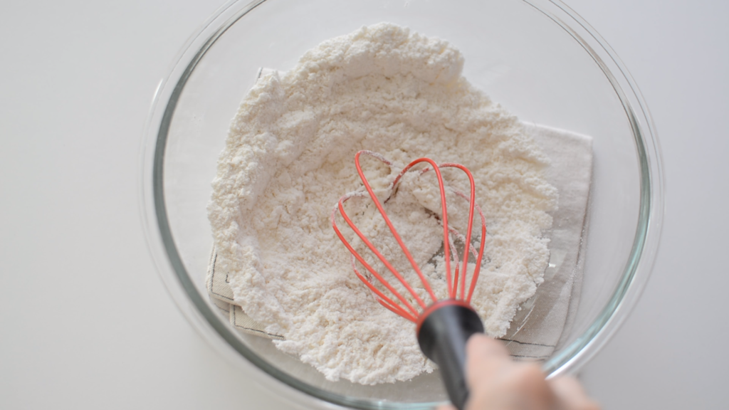 米粉ドーナツレシピ