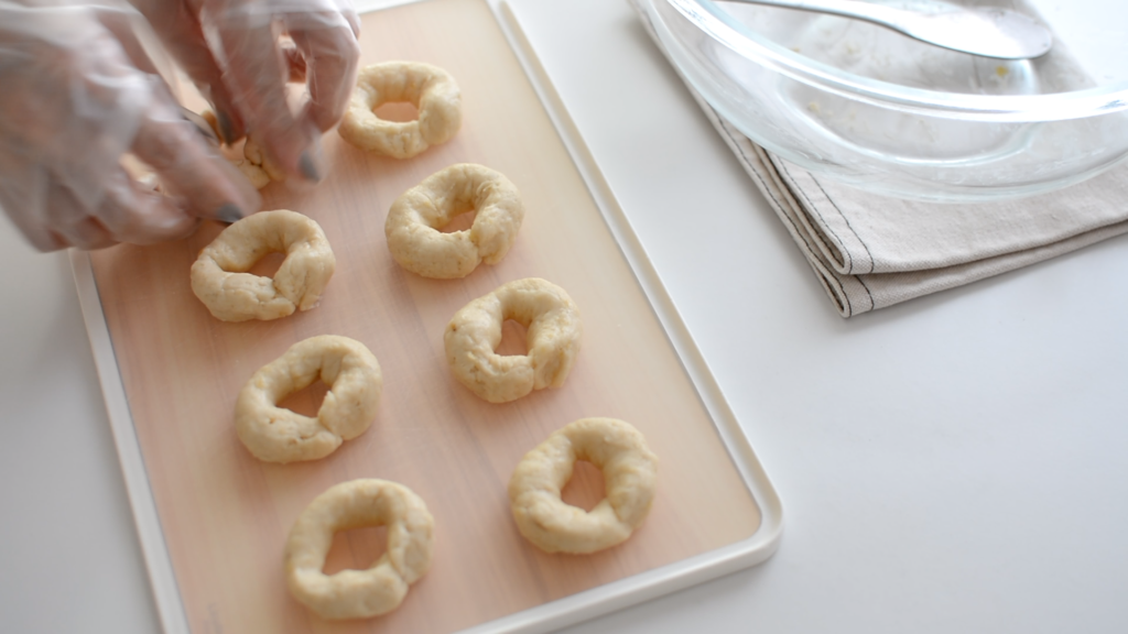 米粉ドーナツレシピ