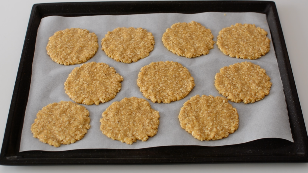 オートミールクッキーレシピ